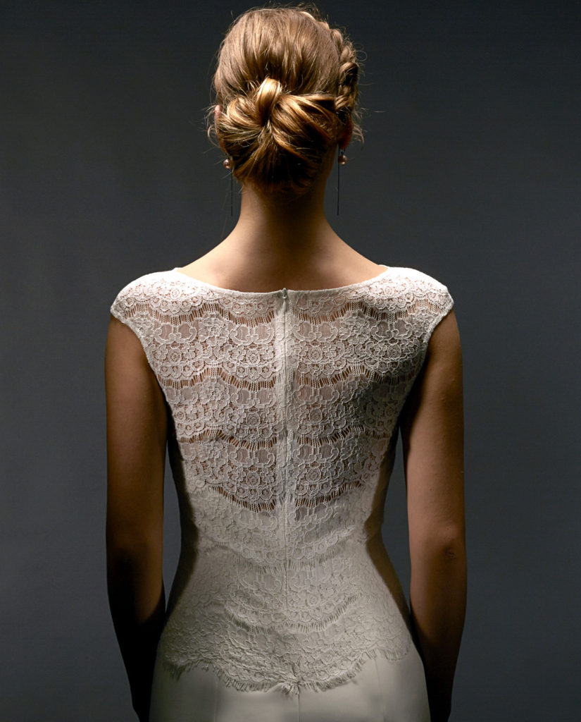 Lane lace top. Wedding lace top by Gudnitz Copenhagen