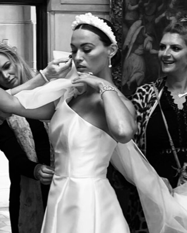 Pearl headband. Wedding accessories Gudnitz Copenhagen