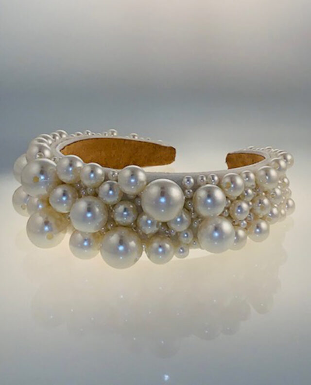 Pearl headband. Wedding accessories Gudnitz Copenhagen