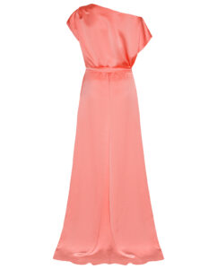 Vannessa Dress COral. Black Label. Party dresses. Coral. One shoulder dress. Rikke Gudnitz, Gudnitz Copenhagen